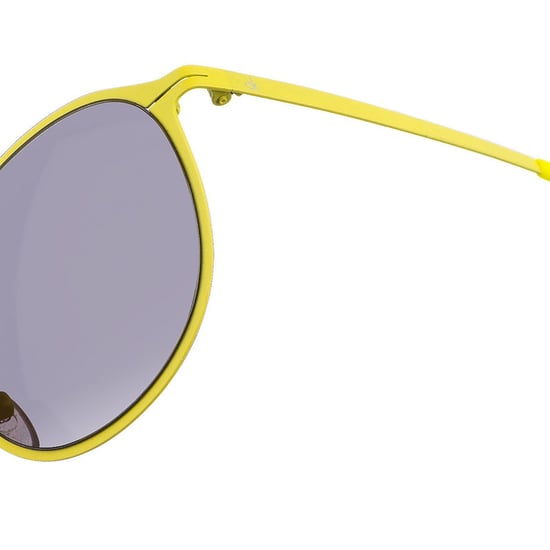 CK2137S women's oval-shaped metal sunglasses