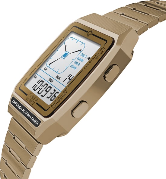 Timex Reissue Unisex Gold Watch TW2U72500 - Image 4