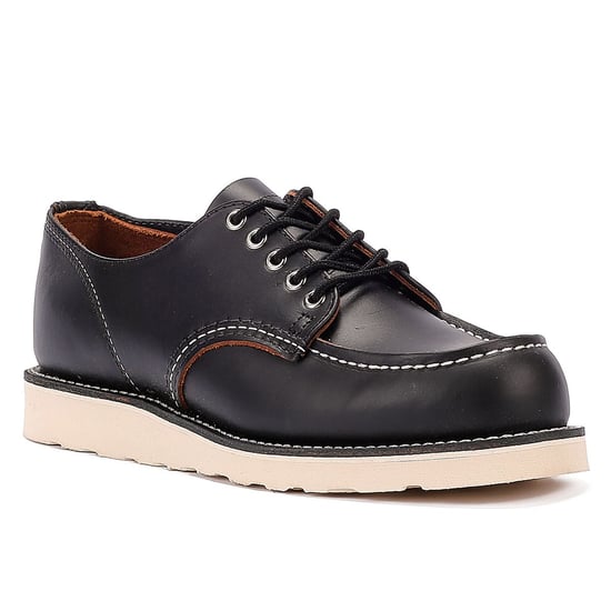 Red Wing Shoes Shop Moc Oxford 8092 Men's Black Prairie Shoes - Image 2