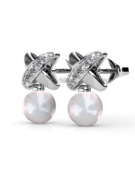 Conjuntos Chris Pearl - Plata y Cristal - Image 4