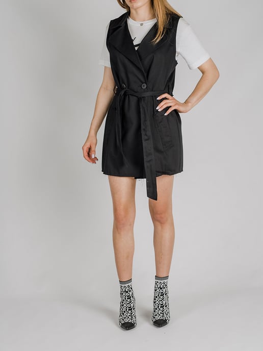 Armani Exchange Chaleco Mujer Negro - Image 2
