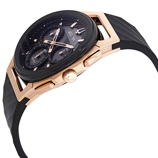 Bulova Curv Men's Black Watch 98A185 - Image 3