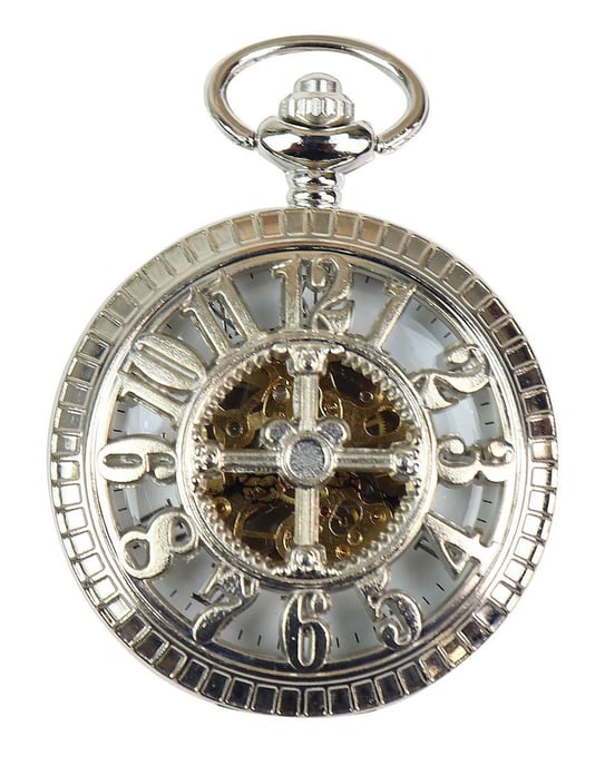 Reloj de bolsillo automático mecánico Peaky Blinders vintage Doble caza - Image 1