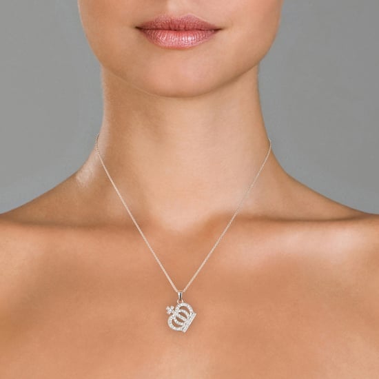 Orphelia Women's 925 Sterling Silver Chain with Pendant - Silver ZH-4358