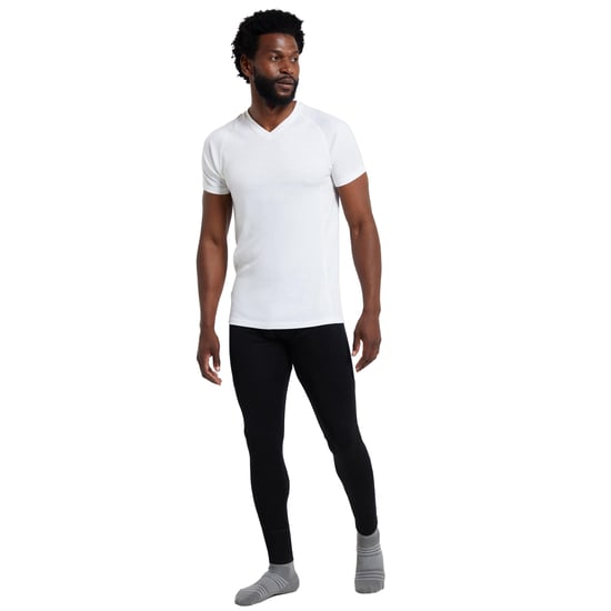 Mountain Warehouse Mens Summit Merino Wool Thermal Top (White) - Image 5