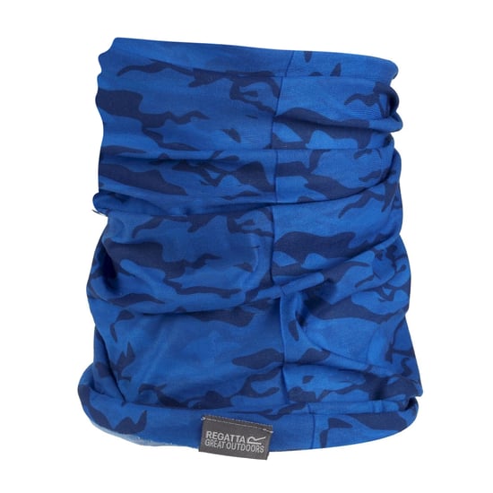 Regatta Childrens/Kids Camo Snood (Imperial Blue) - Image 3