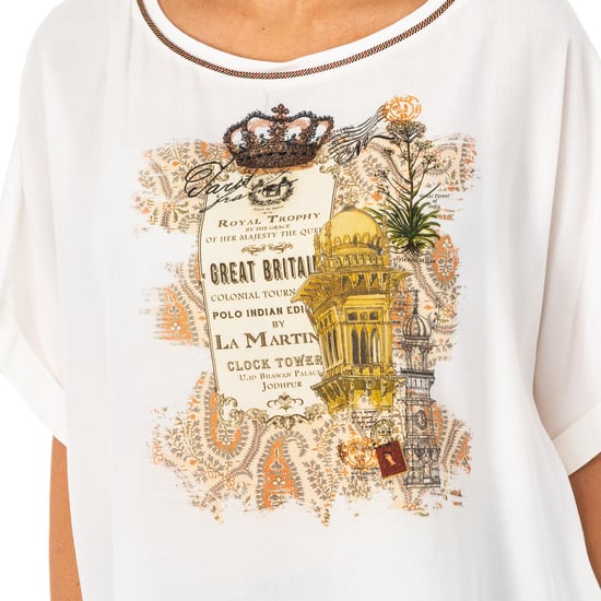 Women's Short Sleeve Round Neck T-shirt LWRE32
