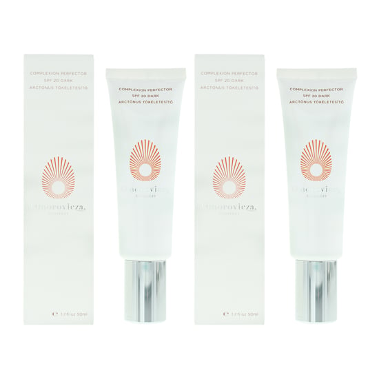 Omorovicza Complexion Perfector SPF 20 Dark Tinted Moisturiser 50ml x 2