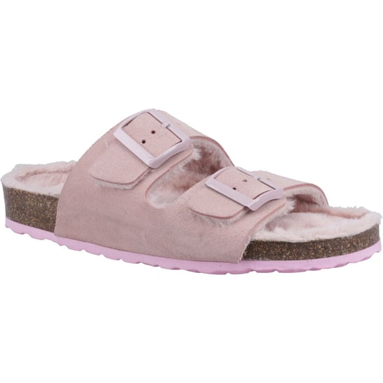 Hush Puppies Jessie Leather Women's Blush Slippers - Image 1