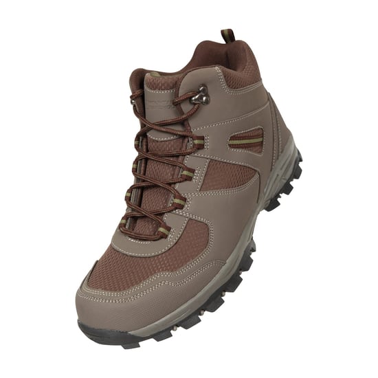 Mountain Warehouse Mens Mcleod Wide Walking Boots (Brown) - Image 1