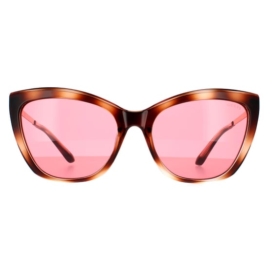 Guess Cat Eye Womens Havana Burgundy Sunglasses - Image 1