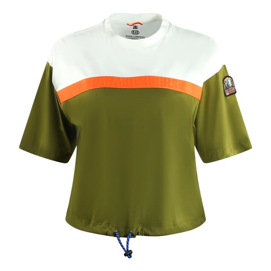 Parajumpers Anorak Green Cropped T-shirt