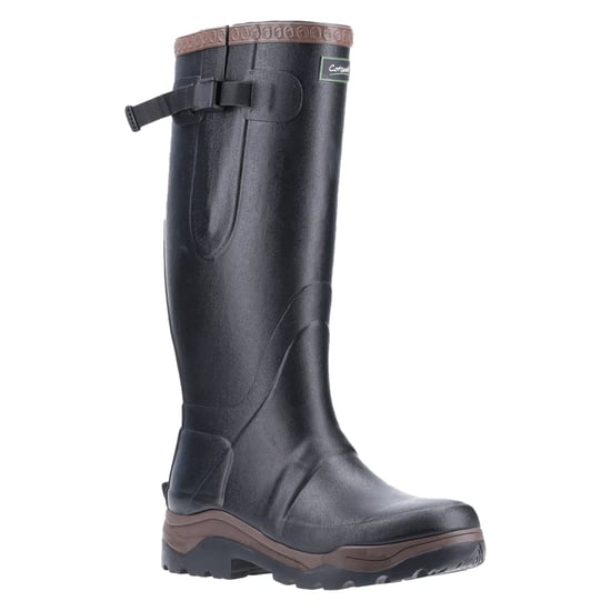 Cotswold Compass Rubber Black Wellington Boots - Image 5