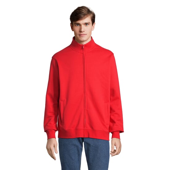 SOLS Unisex Adult Cooper Full Zip Jacket (Bright Red) - Image 1