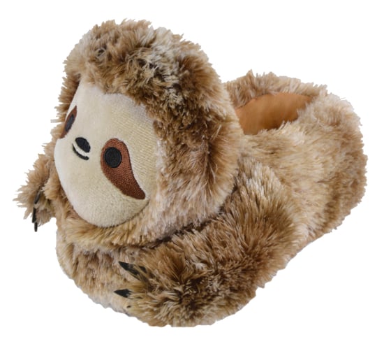 Niños de felpa novedad 3D Sloth zapatillas | Slipper Snob | Gran Regalo - Sloth - Image 1