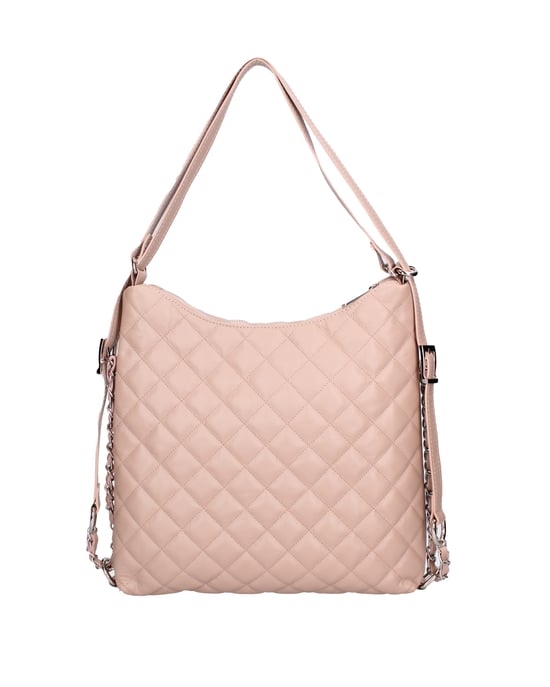 Roberta Rossi Shoulder bag convertible into a backpack Women LIGHT PINK
