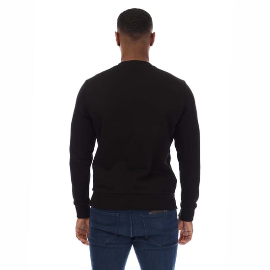 Sudadera Negra Con Logo De Puntos Descoloridos De Diesel - Image 2