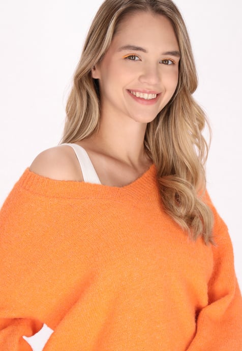 Mymo sweater women orange - Image 5