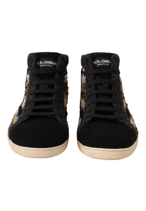 Zapatillas Marrones De Cana Alta - Image 4