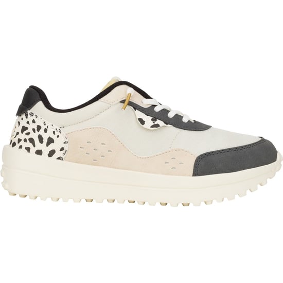 HEYDUDE Hayden Shine Polyester Women's Ivory/Multi Trainers - Image 6