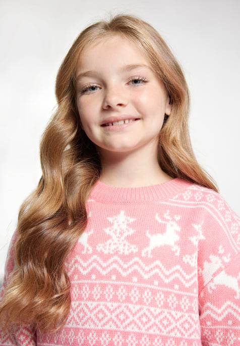 Mymo Pullover pink white - Image 5