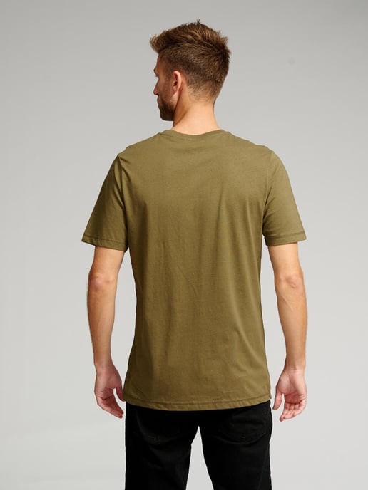 Camiseta básica orgánica - Ejército - Image 4