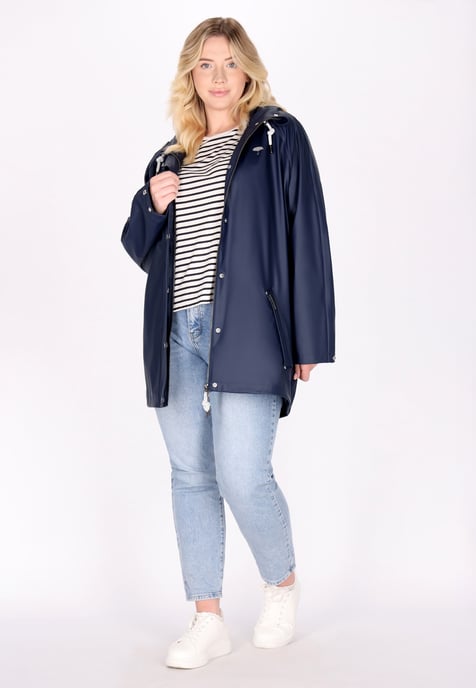 Schmuddelwedda raincoat women marine - Image 2