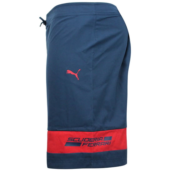 Puma SF Ferrari Hombre Azul Ala Teal Poliéster Boardshorts Shorts 761888 05 R7F - Image 3