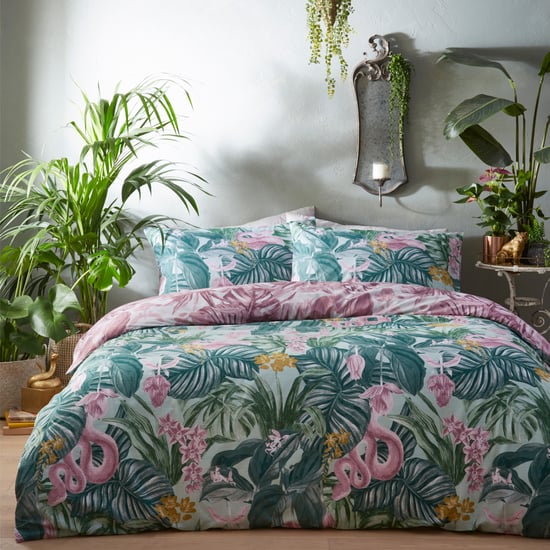 Medinilla Tropical Reversible Duvet Cover Set - Image 2