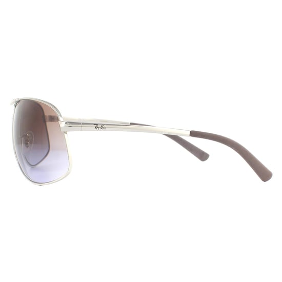 Gafas de sol Ray-Ban RB3387 003/68 Plata Marrón Degradado - Image 3