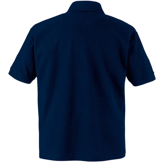 Fruit of the Loom Childrens/Kids Pique Short-Sleeved Polo Shirt (Deep Navy) - Image 2