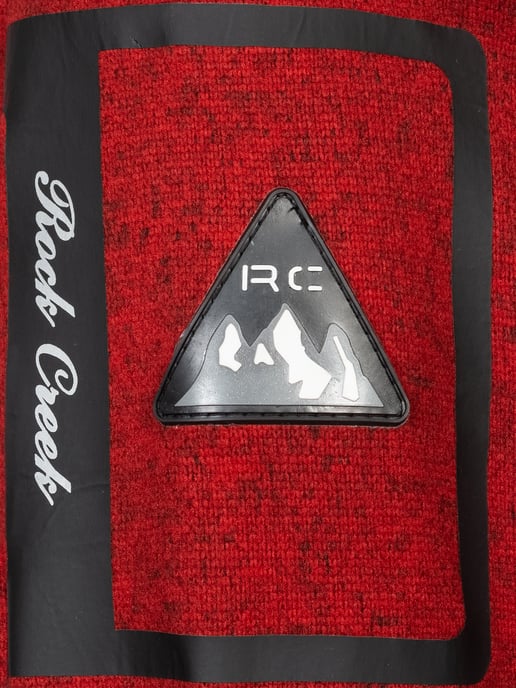 Rock Creek Fleecejacke Rot