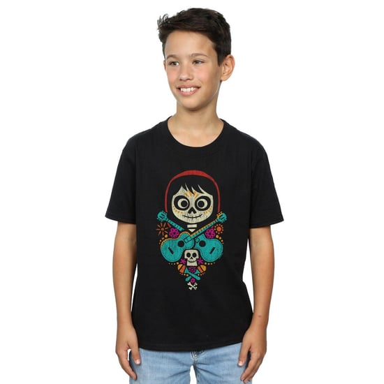 Disney Boys Coco Miguel Crossed Guitars T-Shirt (Black)