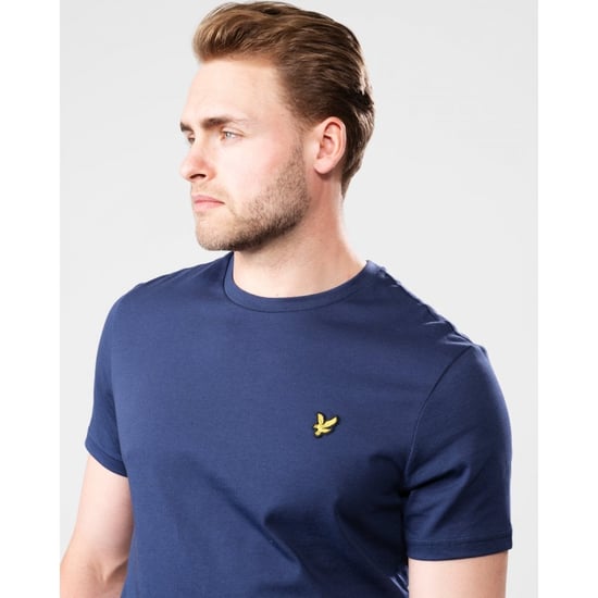 Camiseta Marineblaues con Lyle and Scott-Markenlogo en el Brust - Image 2