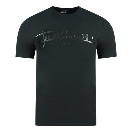 Just Cavalli Logo Signature camiseta negra - Image 1