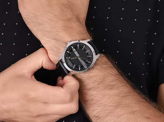 Armani Exchange Hampton Men's Black Watch AX2101 - Image 6