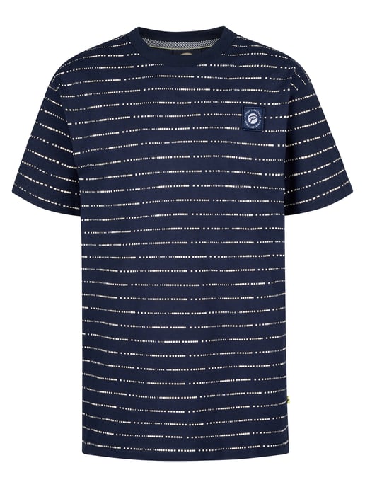 Petrol Industries - All-over Print T-shirt Sandview Boys - Navy Blue - Image 1