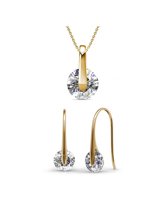 Conjuntos con clase: oro y cristal - Image 1