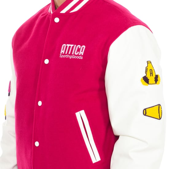 Chaqueta de béisbol para hombres AT-FW22-008 de equipamiento deportivo - Image 2