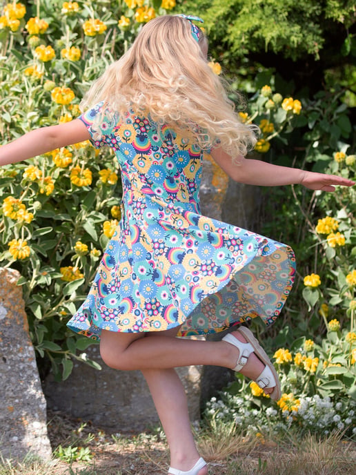 Kite Clothing Patchwork Planet Skater Dress