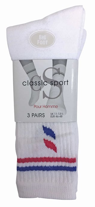 Paquete de 6 calcetines de algodón transpirable para hombre 11-14 uk - Image 2