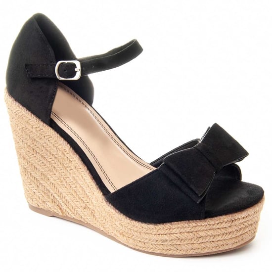 Sandalía Montevita Wedge Sparto Spartsum9 en Negro - Image 3