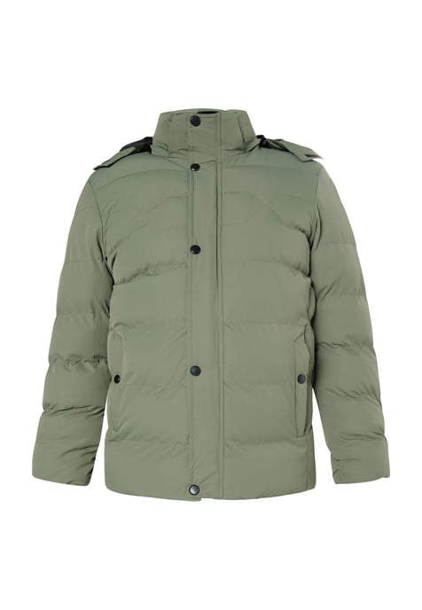 Mo Padded quilted jacket Men olive - Image 1