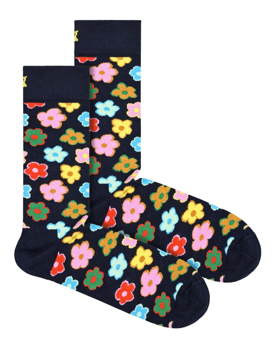 Happy Socks - Calcetines con diseño de flores - Gran regalo - Flor - Image 1