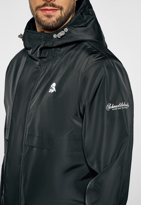 Schmuddelwedda raincoat Men black - Image 5