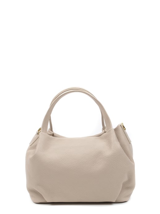 Anna Luchini SS22 AL 1437 Beige Leather Bag - Image 1