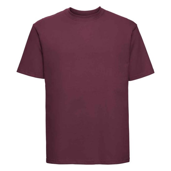 Russell Mens Ringspun Cotton Classic T-Shirt (Burgundy) - Image 1