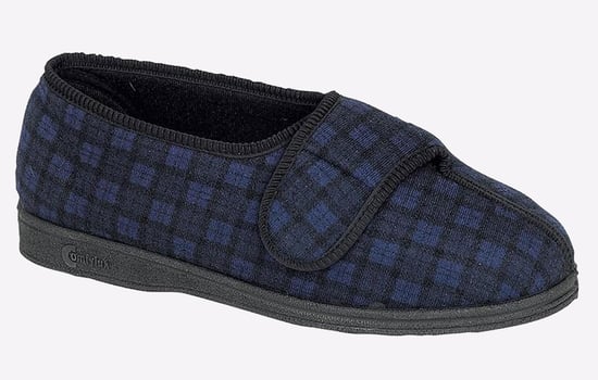 Comfylux Georgie Slippers Mens (Relaxed Fit) - Image 1