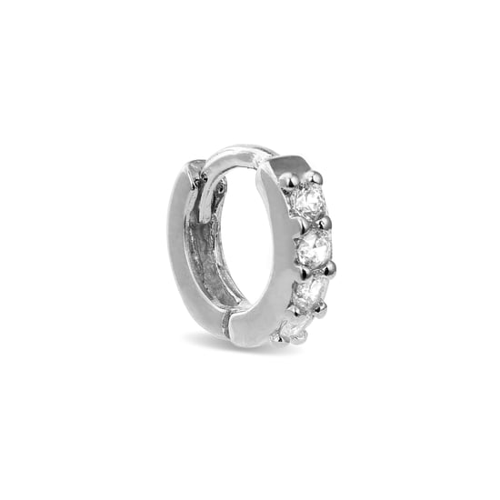 Piercing Luxenter, Ansung Plata de Ley 925 y Circonita Brillante acabado en rodio - Image 1