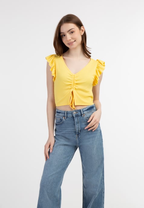 Mymo Top women light yellow - Image 3
